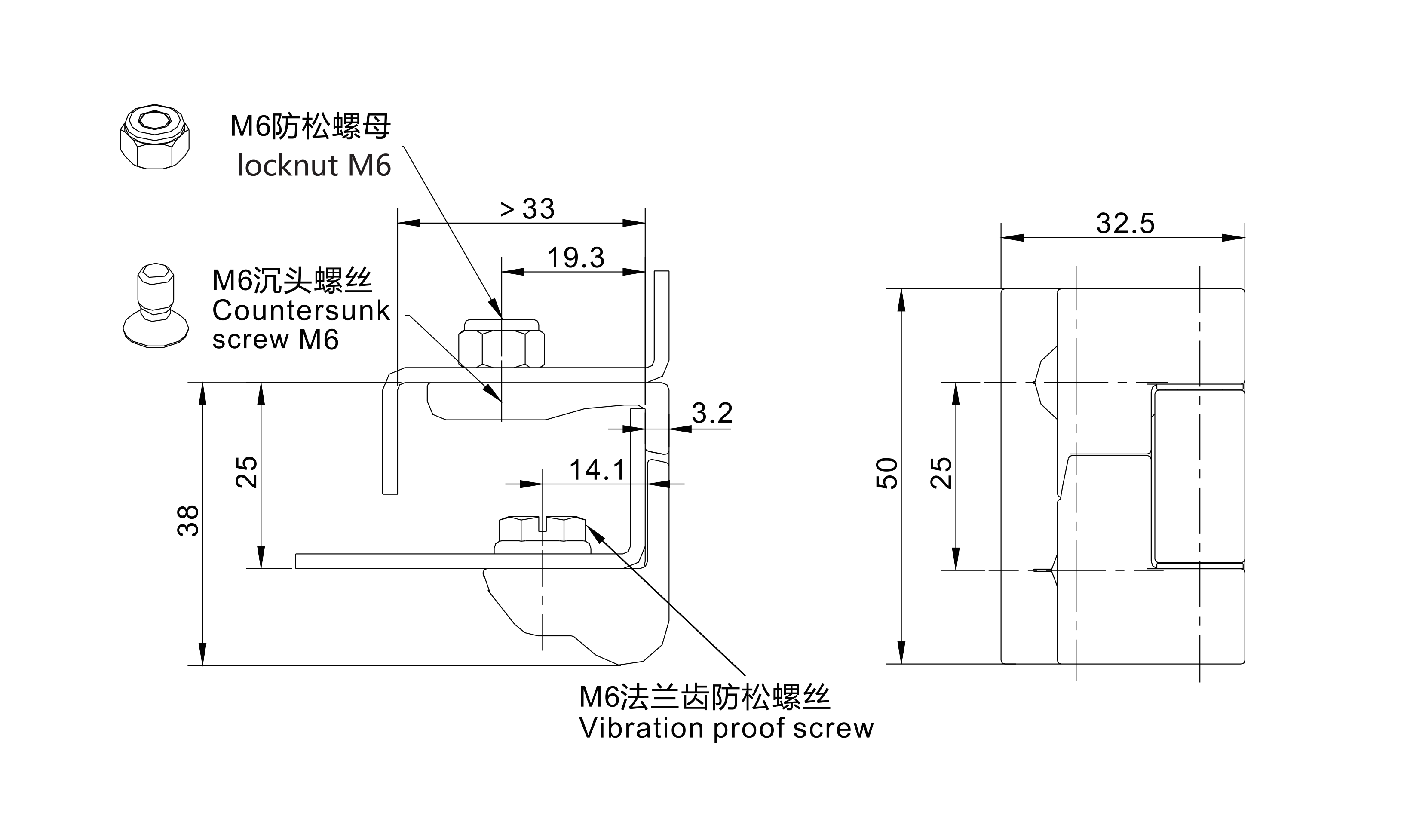 外装铰链 2326-510系列